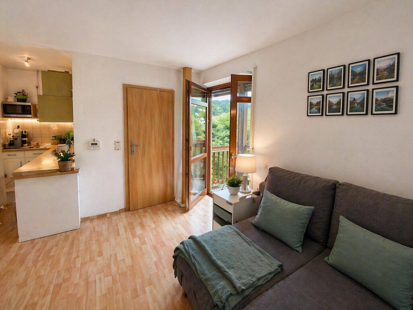 Investoren, Studenten und Pendler aufgepasst - Gemütliche Singlewohnung mit Balkon in Höchberg bei Würzburg zu verkaufen. Ab sofort frei!! – Höchberg – Vorschaubild 5
