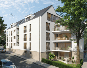 Moderner Neubau: 4 Zimmer Wohnung
