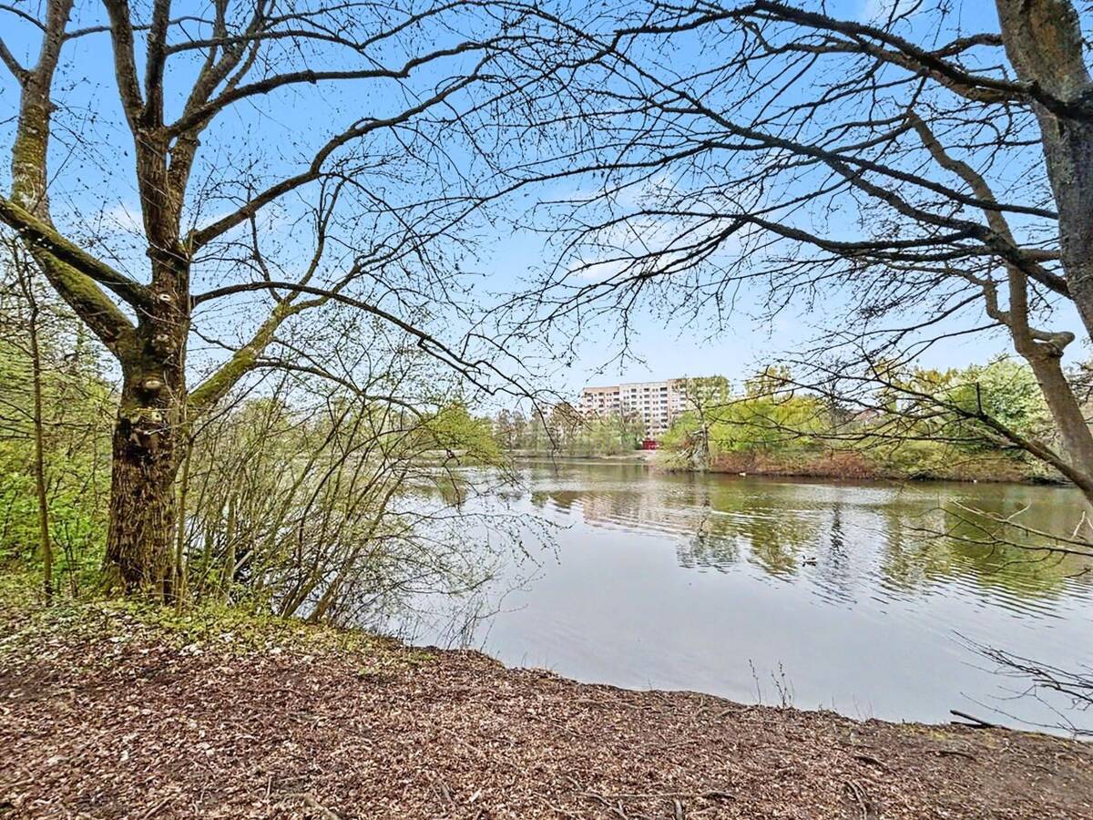 Festpreis! 3-Zi.-Wohnung mit Seeblick, Balkon und Gestaltungspotenzial im Grünen von HH-Bramfeld – 22177 Hamburg – Bild 1 von 9