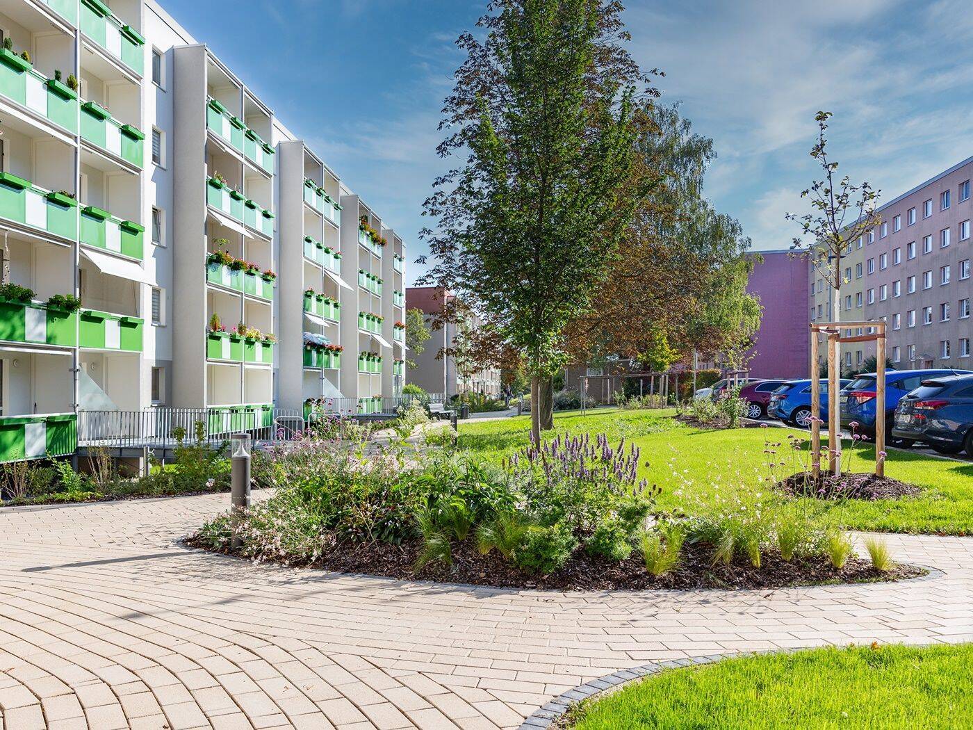 3-Raumwohnung* mit Aufzug, Dusche und Südbalkon – Chemnitz – Vorschaubild 4