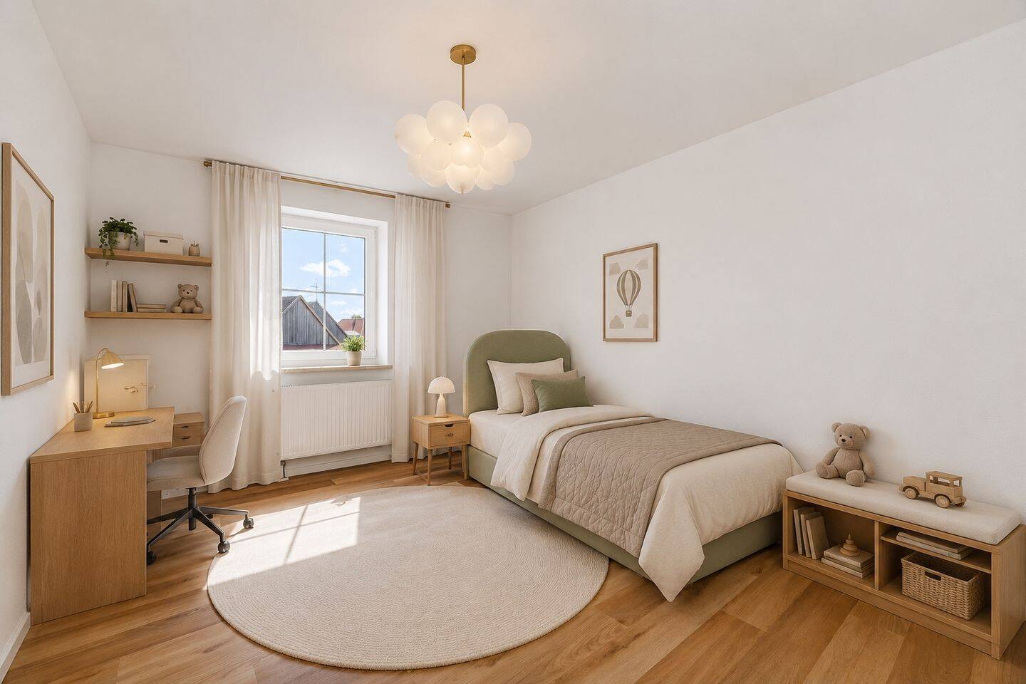 Erstbezug nach Sanierung mit Balkon und Stellplätzen **Provisionsfrei** – Türkheim – Vorschaubild 9