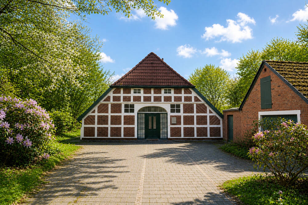 Ländliche Idylle mitten in Oldenburg - modernisierter Resthof auf ca. 4.000 m² Grundstück – Oldenburg – Bild 1 von 9