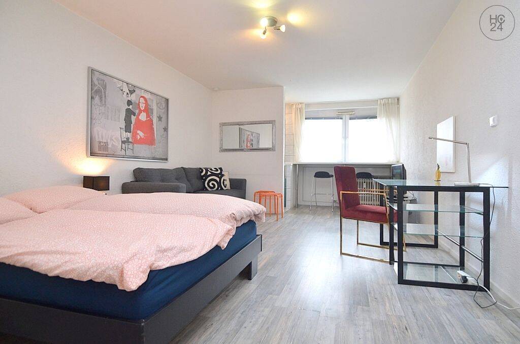 Modern möbliertes 1-Zimmer-Apartment mit W-LAN nahe der Nürnberger Innenstadt