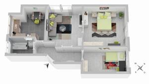Vermietete 3-Zimmer-Wohnung in zentraler Lage – 70376 Stuttgart – Vorschaubild 2
