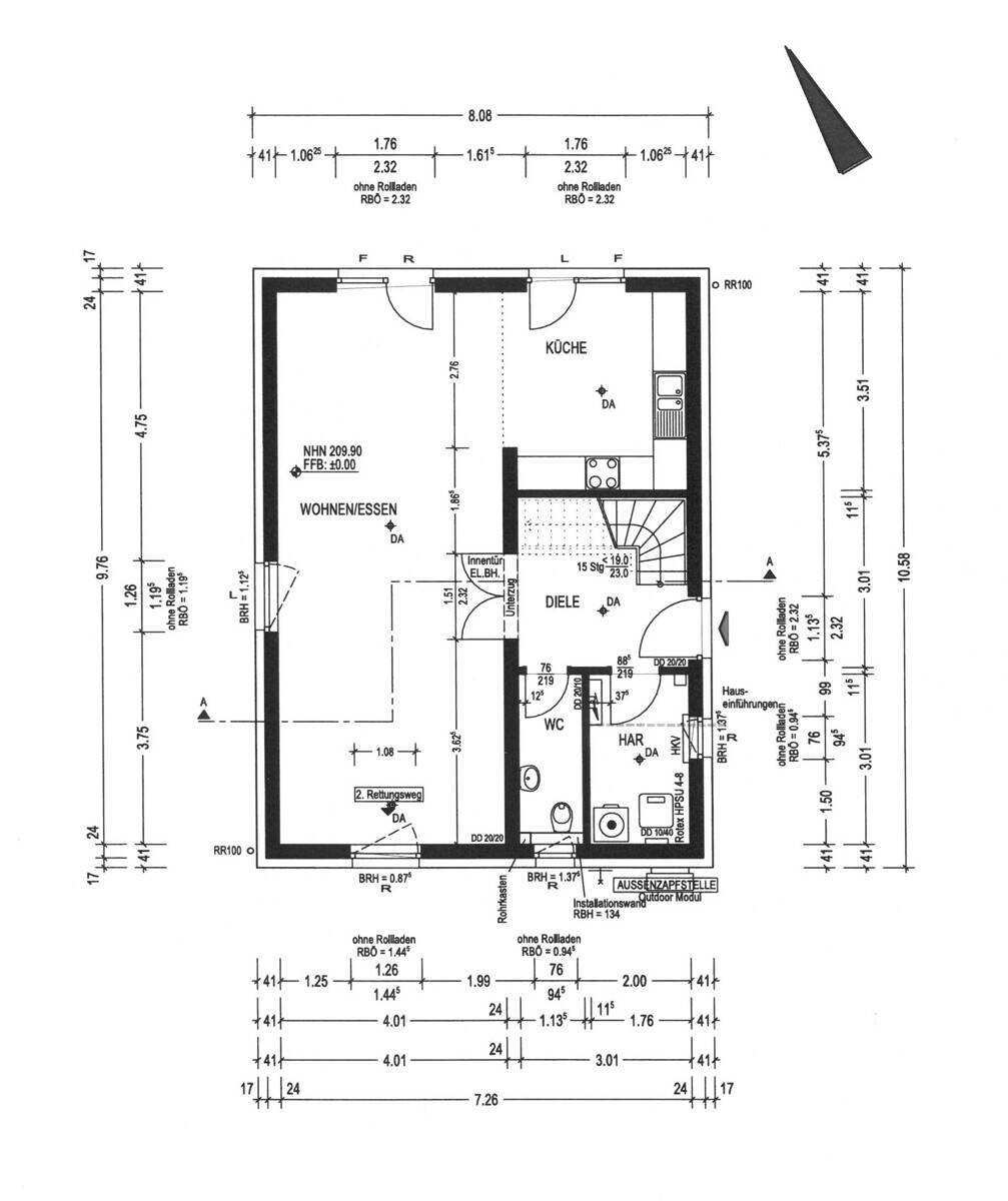 Neuwertiges EFH BJ 2020, Energieeffizienz A+, Wfl. ca. 121m², ca. 3560m² großes GS *Provisionsfrei* – Dresden – Vorschaubild 8