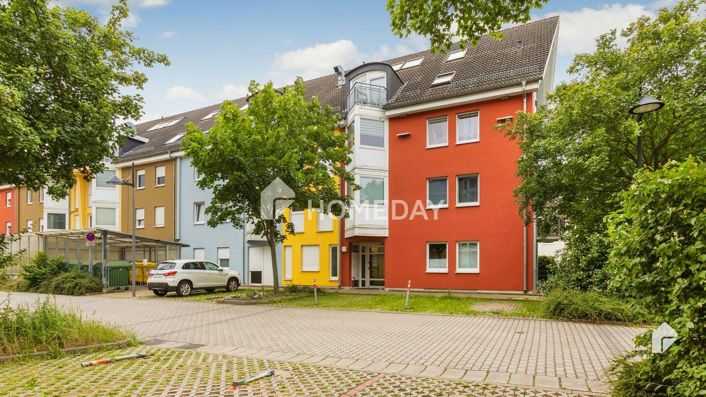 Gemütliche 1,5-Zimmer-Wohnung mit Balkon und Einbauküche in grüner Wohnanlage – Leipzig – Vorschaubild 3