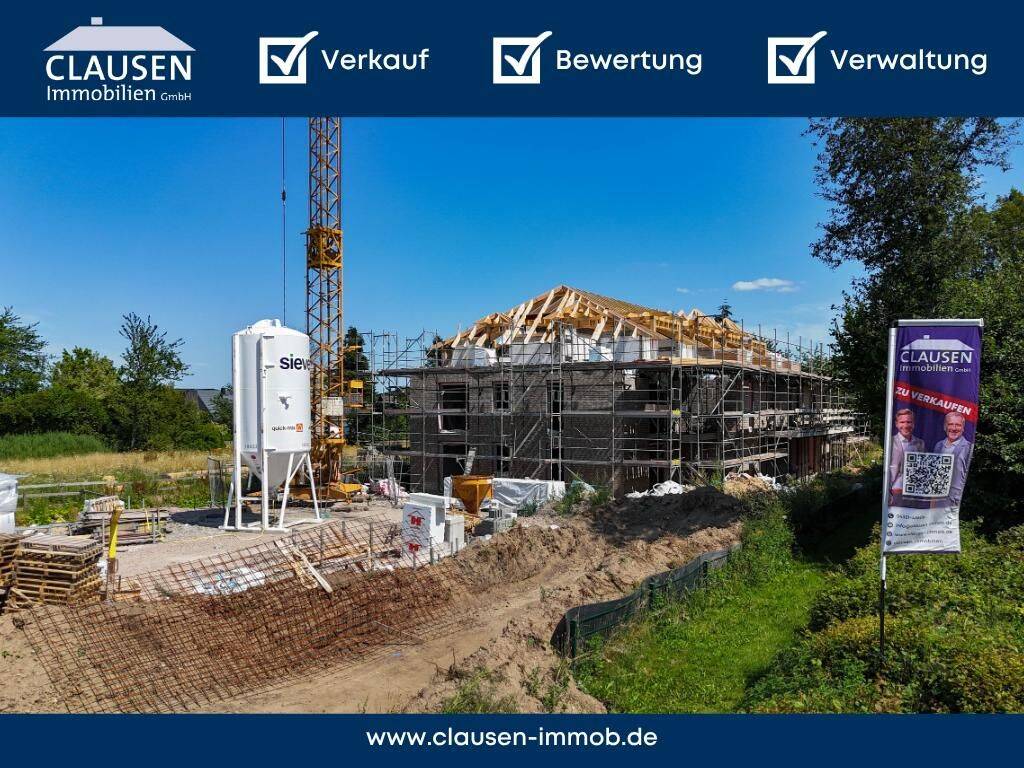 WE 3: Zeitgemäßes KfW-40 Wohnen in Bornhöved - moderne 3-Zi. Erdgeschosswohnung!