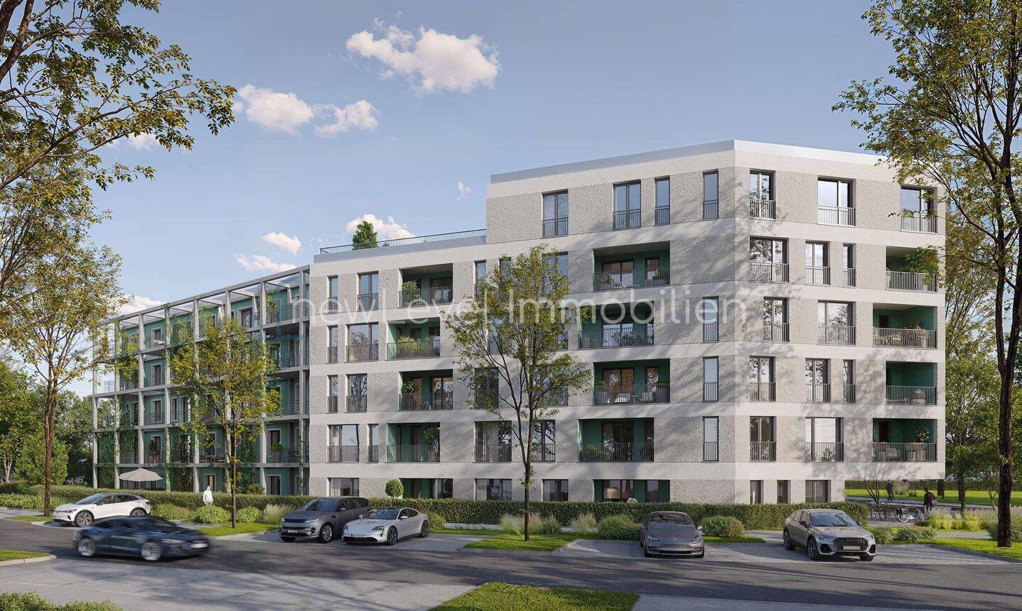 2-Zi. - Eigentumswohnung im ILLERPARK | 55,6 m² | Erstbezug (2.1.3) – Neu-Ulm – Vorschaubild 3