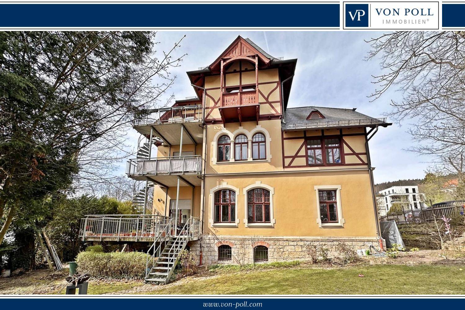 Sanierte Villa mit 3 Wohneinheiten unterm Landgrafen