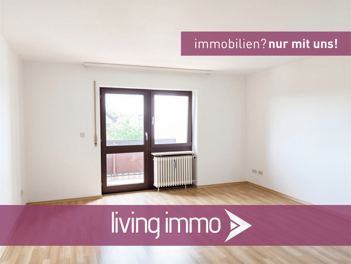 Attraktive 2-Zimmer-Wohnung mit Loggia, Stellplatz und modernisiertem Badezimmer in Pocking – Pocking – Bild 1 von 5