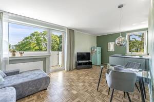 2-Zimmer-Wohnung, v(t)oll möbliert, Pauschalmiete, Düsseldorf Unterbilk – 40217 Düsseldorf – Vorschaubild 2