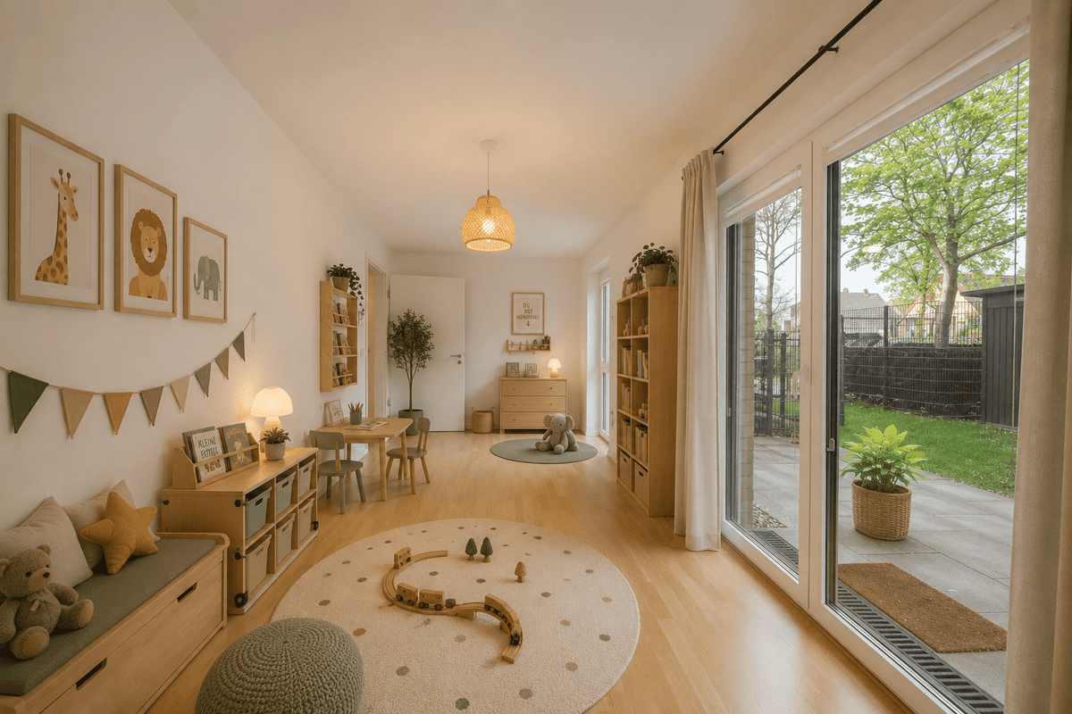 Neubau-Familienglück auf zwei Ebenen – 22457 Hamburg – Bild 1 von 9