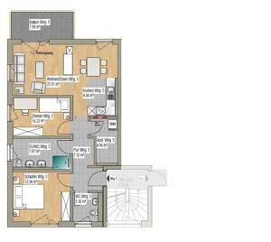 Erstbezug | 3-Zimmer-Neubauwohnung | 80,3 m² | Einbauküche | KfW 40 | Südbalkon | Kehl-Sundheim – 77694 Kehl – Vorschaubild 3