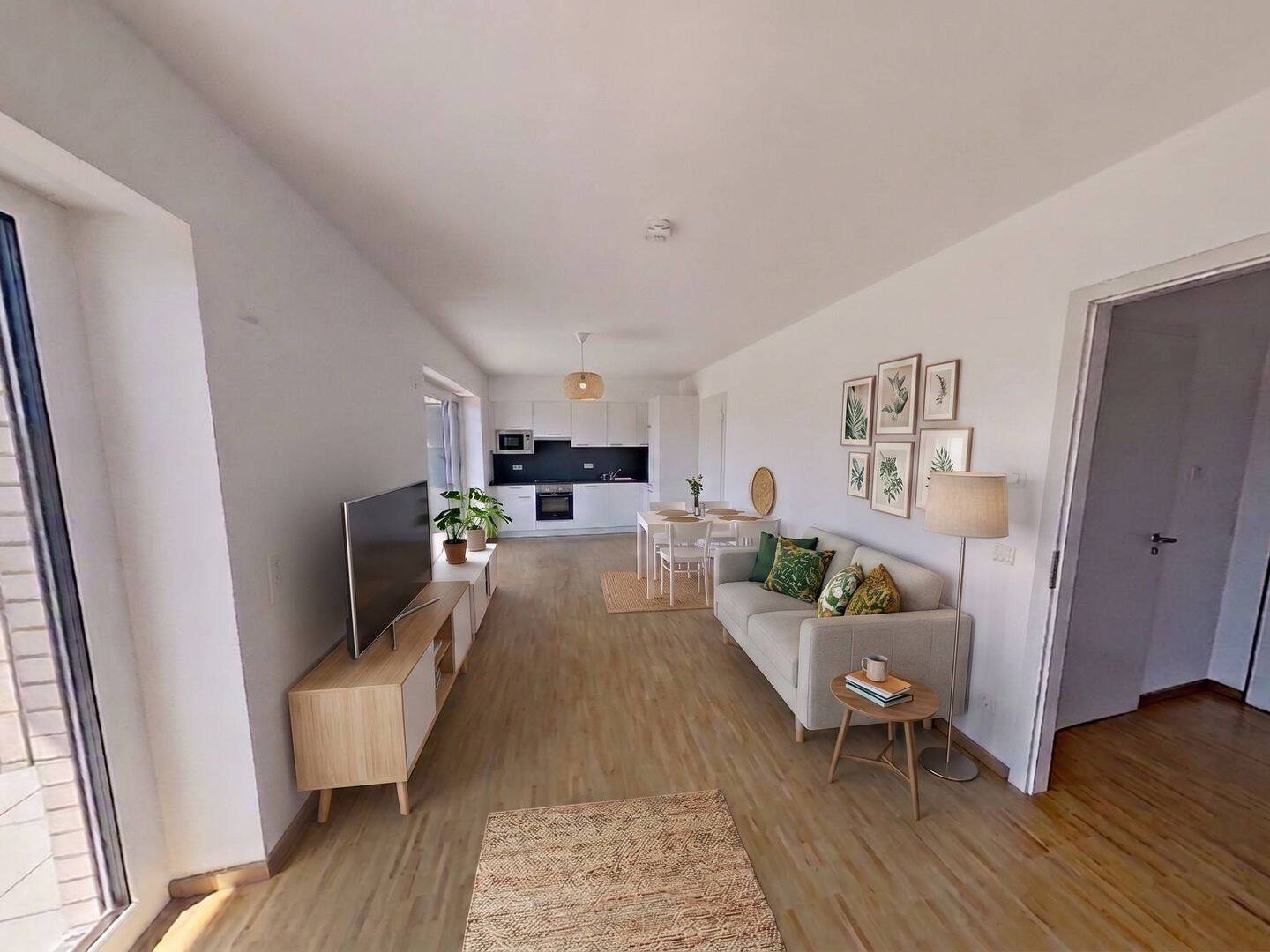 Modernes Wohnen in Kronsrode: Helle 2-Zimmer-Wohnung mit EINBAUKÜCHE und BALKON
