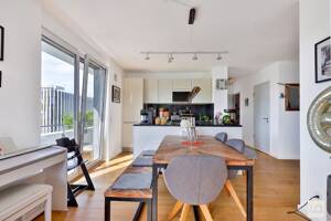 Modern wohnen im IN-TOWER - stilvolle 3 ZKB, EBK, Holzböden, TG, Balkon, Aufzug, IN-Nordbahnhof – 85049 Ingolstadt – Vorschaubild 2