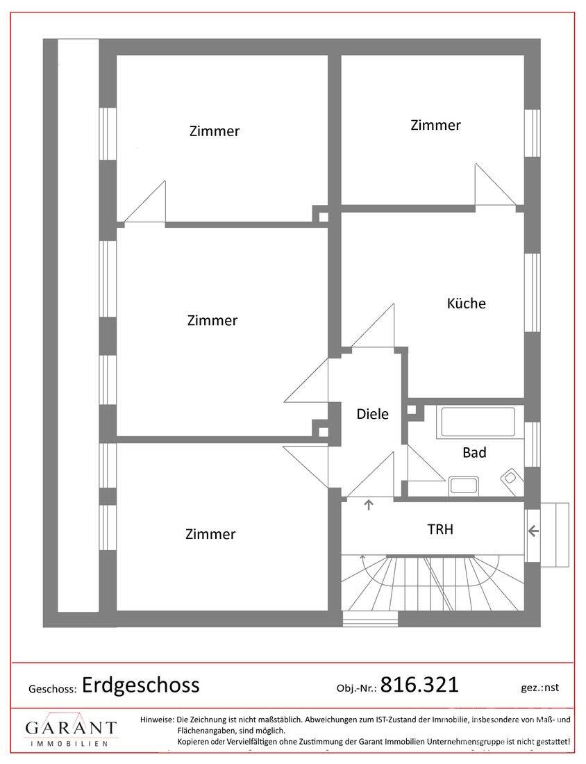 3-Parteien-Haus auf großem Grundstück mit Baureserve – München – Vorschaubild 8