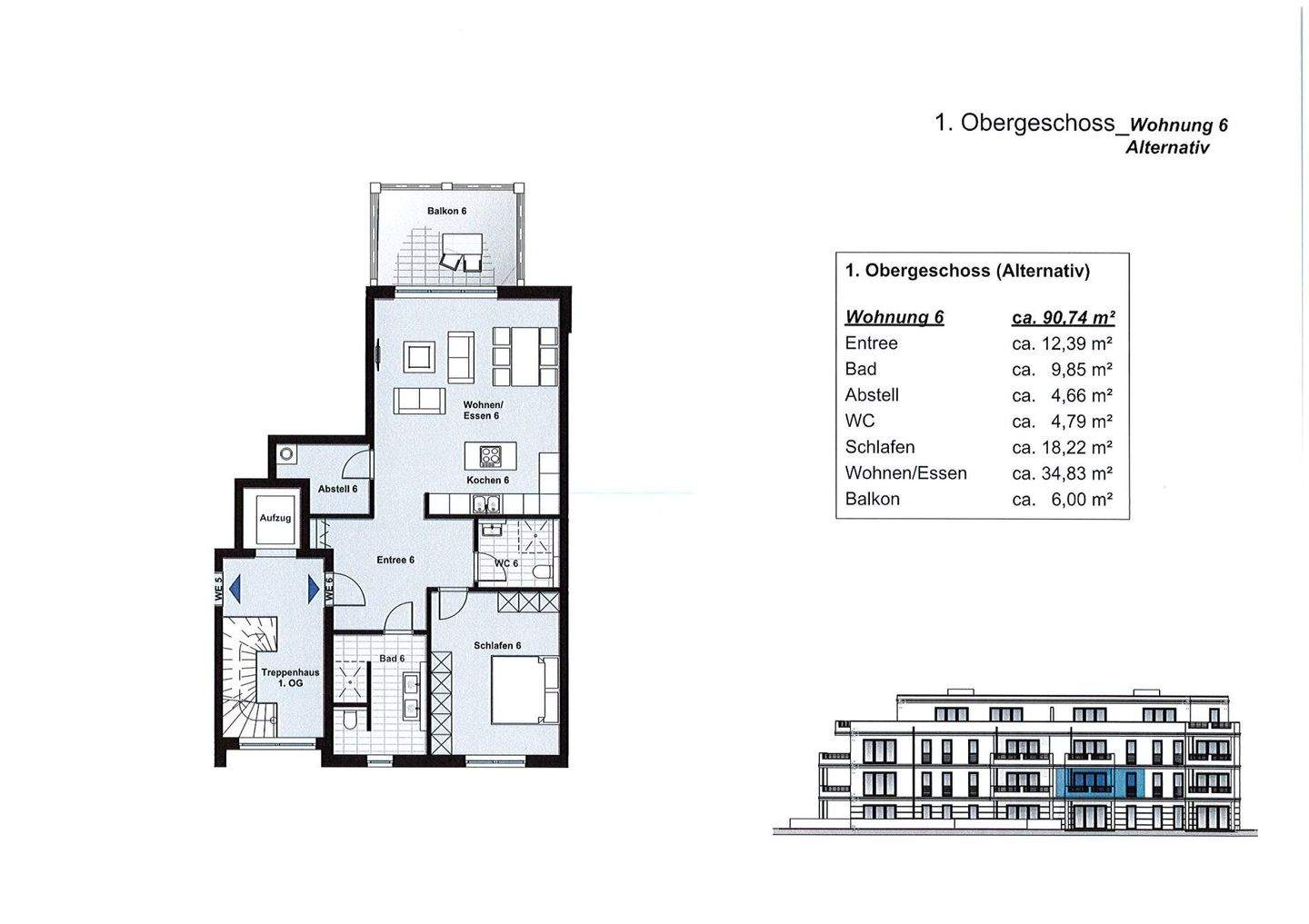 3 Einheiten im Paket in der Belle Etage – Bochum – Vorschaubild 3