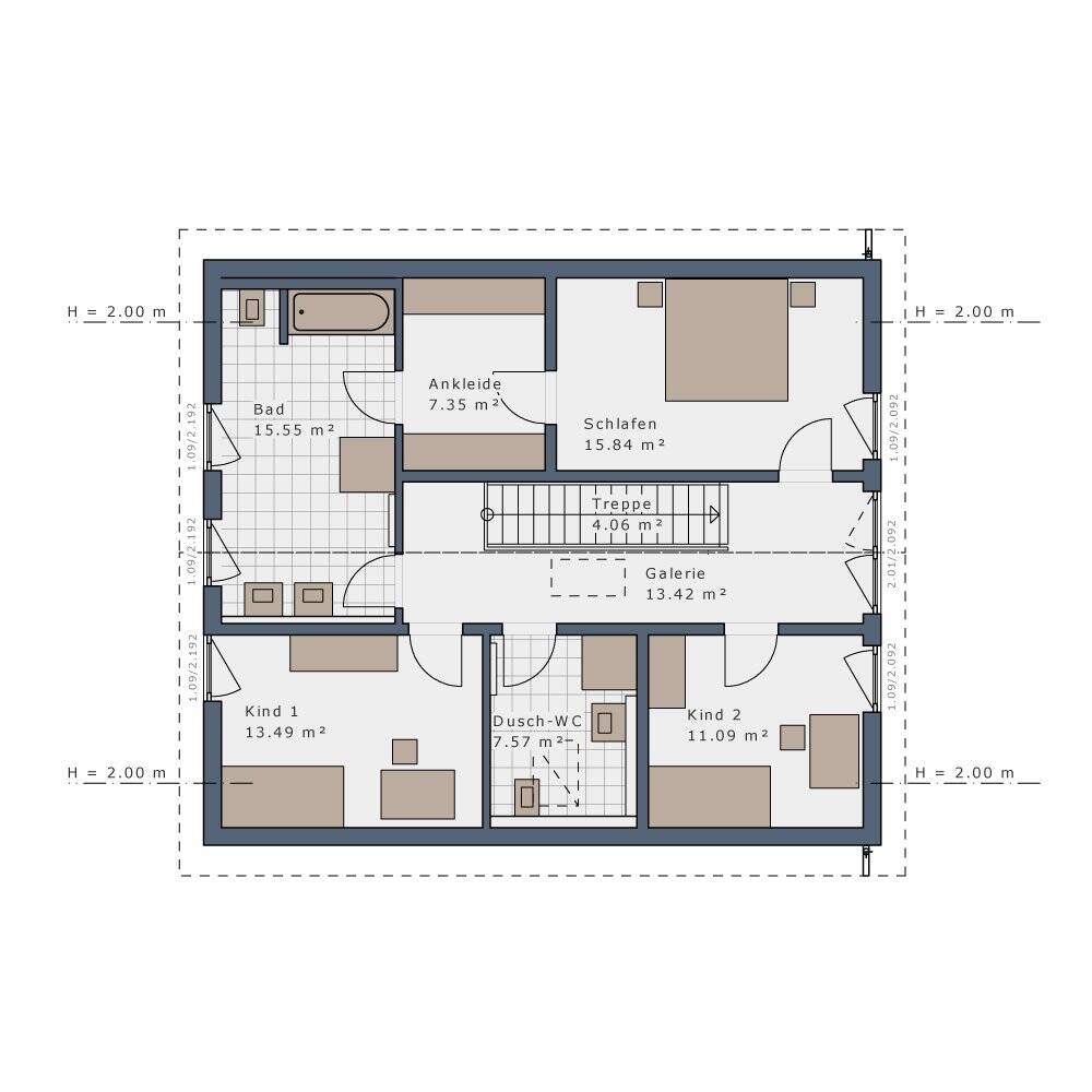 *** Waldb. -Fussingen / individ. planb. Neubau (mit FESTPREIS u. verbindlicher Terminschiene) – Waldbrunn – Vorschaubild 3