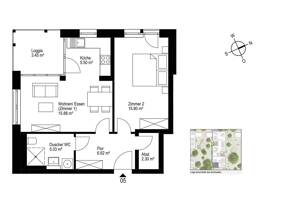 Kompakte Wohnung mit hoher Lebensqualität – 79115 Freiburg im Breisgau – Vorschaubild 9