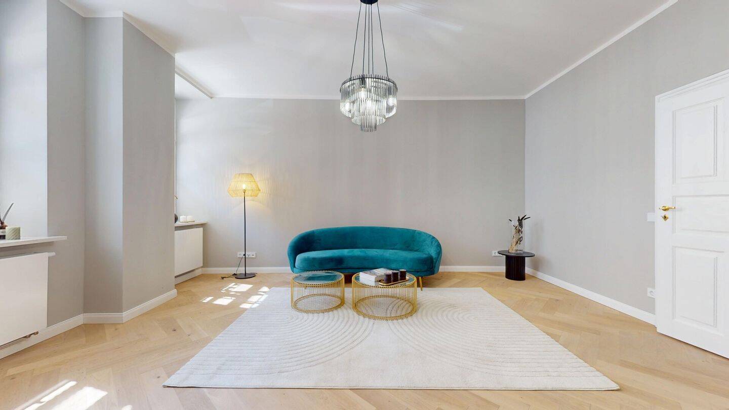 Prov.-frei: Stilvolle Altbauwohnung in Schwabing, separater Eingang, flexible Nutzungsmöglichkeiten – München – Vorschaubild 3