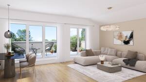 Exklusive Duplex-Wohnung: Modernes Ambiente auf zwei Etagen plus großen Gartenanteil – 22043 Hamburg – Vorschaubild 8