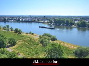 Rheinpanorama in Reinkultur - 2 Zi-Wohnung im Axa-/Colonia-Hochhaus.