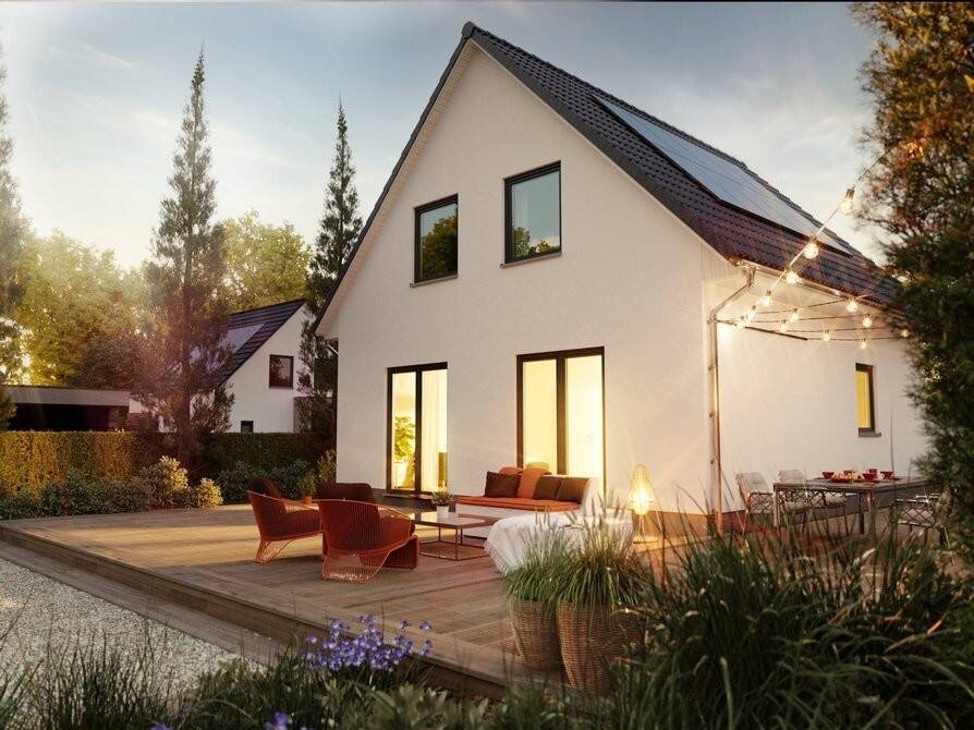 Ihr neues Zuhause wartet in Braunsbedra - massiv gebaut, individuell geplant, regional realisiert - Raumwunder 100 – Braunsbedra – Bild 1 von 5