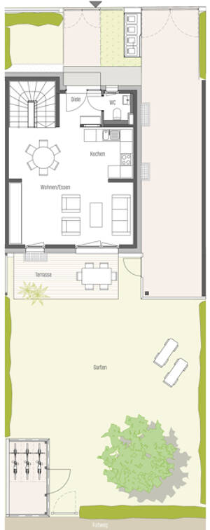 Ihr exclusives Townhouse am Riedberg wartet auf Sie | 6 Zimmer - 169 m² Wfl. | Garten, Dachterrasse – 60438 Frankfurt am Main – Vorschaubild 9