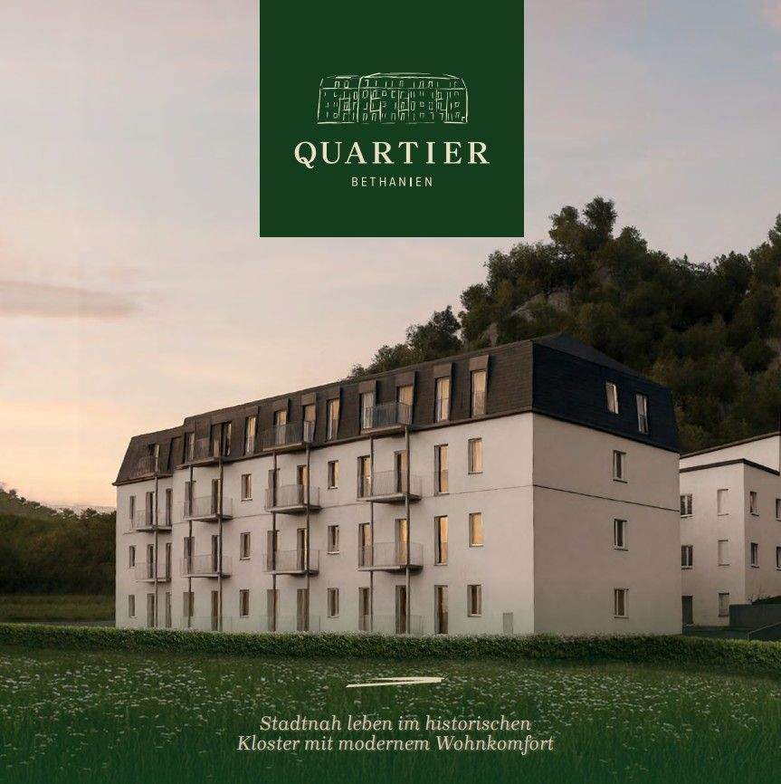 Quartier Bethanien - Moderne 2-Zimmer-Wohnung in historischer Klosteranlage