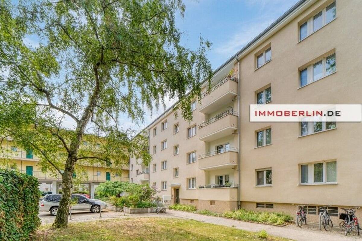 IMMOBERLIN.DE - Angenehme Wohnung in Ruhelage beim Volkspark Wilmersdorf – 10825 Berlin – Bild 1 von 9