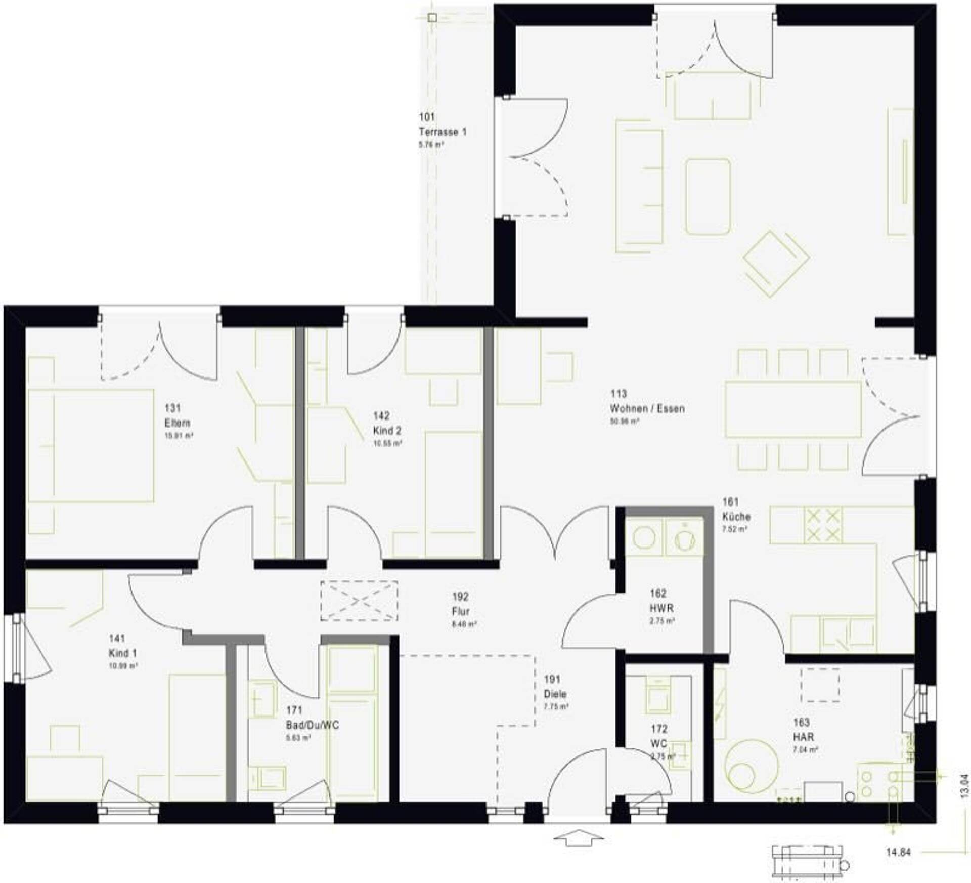 Bungalow in 34134 Kassel mit 134 m² kaufen