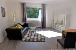 Aachen-Süd/Burtscheid: Modern möbl. 2 Zi-Whng. m. Balkon in guter Lage