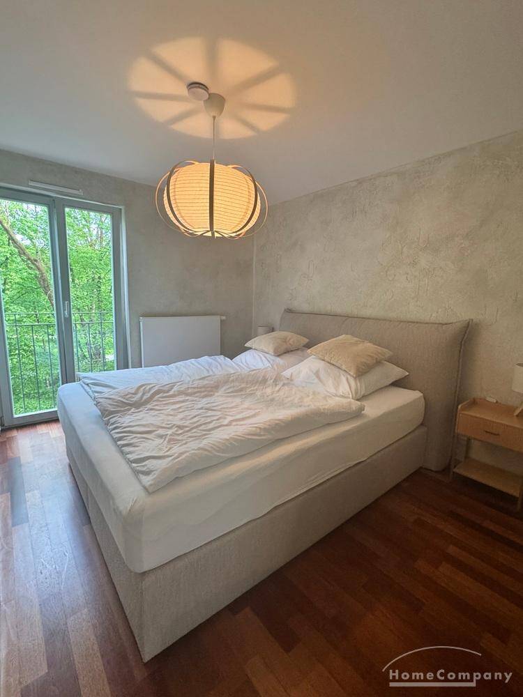 Moderne, helle Loftwohnung mit Süd-Balkon am Kustermann Park - zentral & ruhig – München – Vorschaubild 9