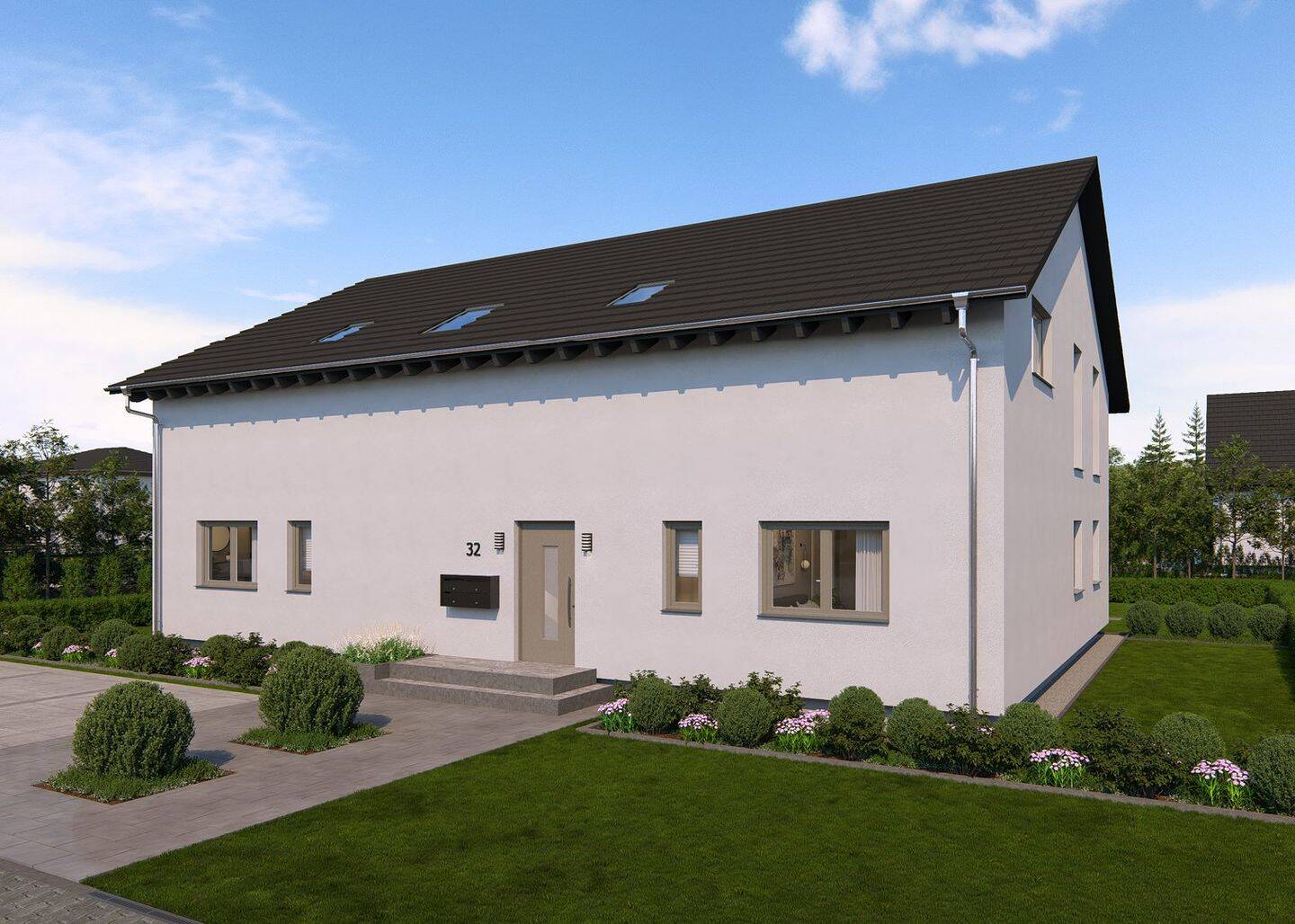???? Neubau Mehrparteienhaus mit 4 WE ??? Platz für die ganze Familie oder lukratives Anlageobjekt! – Nidda – Vorschaubild 6