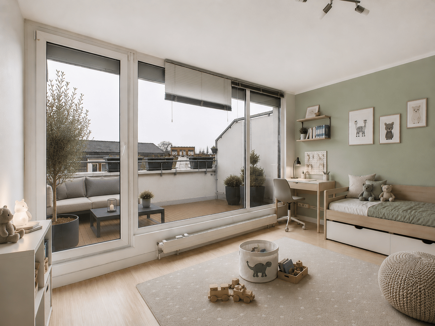 Dachgeschosswohnung mit Dachterrasse und Stellplatz-sofort bezugsfrei! – Leipzig – Vorschaubild 8