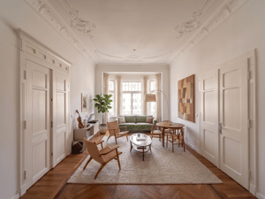 4-Zimmer-Altbauwohnung mit Balkon in zentraler Lage – 4109 Leipzig – Vorschaubild 3