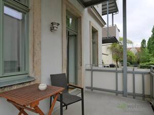 (EF1148_M) Dresden: Blasewitz, möbliertes Hochparterre-Apartment mit Wohnküche und Balkon, PKW-Stellplatz – 1277 Dresden – Vorschaubild 5