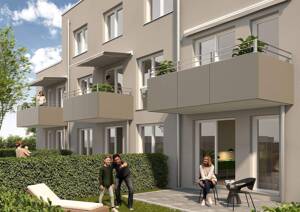 Erstbezug: schöne 3-Zi.-Whg. im 1.OG mit West-Balkon, Effizienz A+, Wärmepumpe, Bad mit Fenster, u.v.m. – 90765 Fürth – Vorschaubild 5