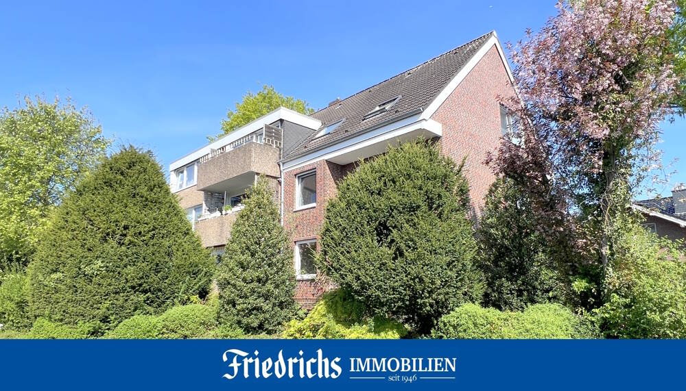 Aufwendig renovierte Wohnung im Hochparterre mit Balkon in Bad Zwischenahn - zentrumsnahe Wohnlage