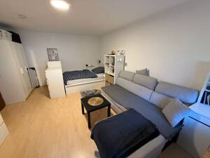 Charmante 1-Zimmer-EG-Wohnung, separate Küche nahe Schillerpark mit Terrasse in Mannheim