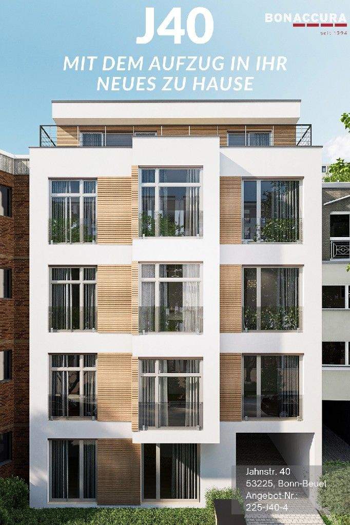 Nur noch 2 exklusive sonnendurchflutete Eigentumswohnungen in Bonn-Beuel