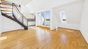 Lichtdurchflutetes Wohnen auf zwei Ebenen - Galeriewohnung mit ruhiger Dachterrasse in Sendling – 81369 München – Vorschaubild 3
