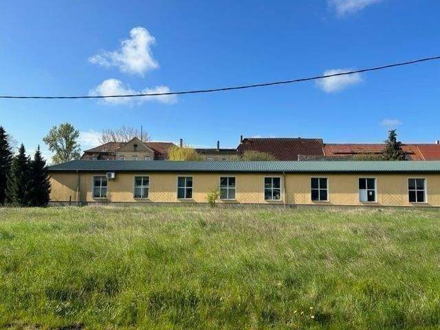550 m² beheizbare Gewerbehalle auf großem Grundstück in Großalsleben nahe Oschersleben, Halberstadt, Quedlinburg – Gröningen – Vorschaubild 2