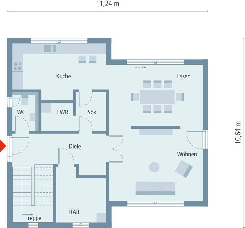 Ihr Haus in perfekter Optik mit Flachdach im Bauhausstil ! Preis bereits mit einem Grundstück berücksichtigt ! – Berlin – Vorschaubild 8