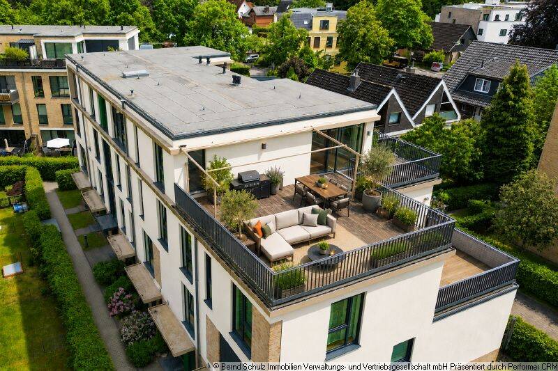 modernes Penthouse mit 80m² Dachterrasse – Hamburg – Vorschaubild 5