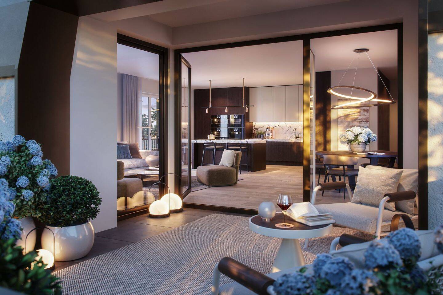 Lichtdurchflutetes Penthouse mit Stil – Hamburg – Vorschaubild 2
