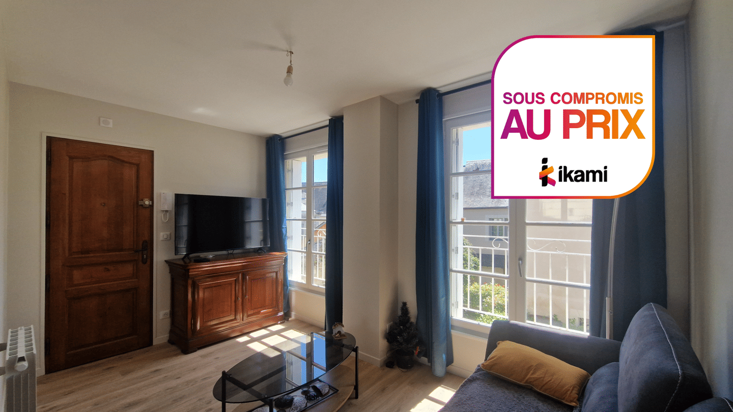 Appartement 3 pièces 49 m² · à Bourgueil · 49,1 m² · 81 000 €