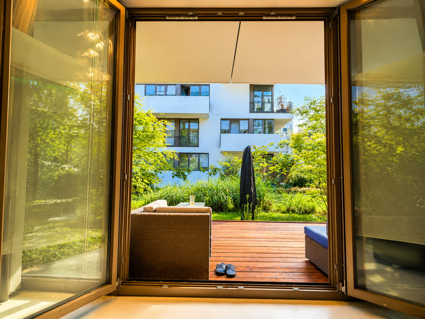 Traumhafte Gartenwohnung mit Terrasse im Samariterkiez – Neubau 2015 – Berlin – Vorschaubild 8