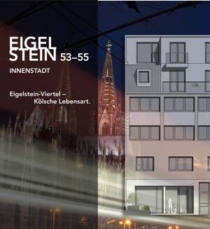 Seltene Gelegenheit am Eigelstein! Modernisierte 4-Zimmer-Wohnung mit Loggia! Eigelstein 53-55, WE 4