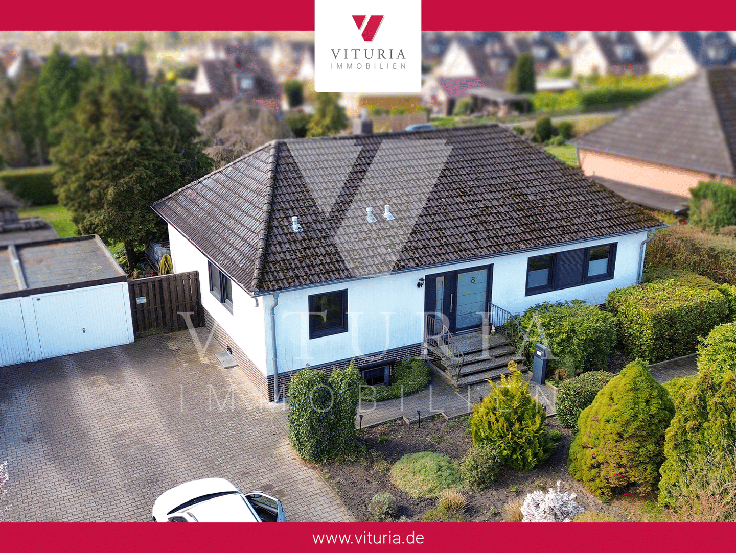 +++ Viel Platz für die ganze Familie - Bungalow auf traumhaftem Grundstück +++ – Vögelsen – Bild 1 von 9